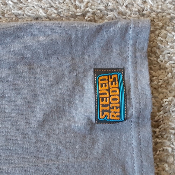 Steven Rhodes Curses & Spells Gray Tee - Picture 2 of 4